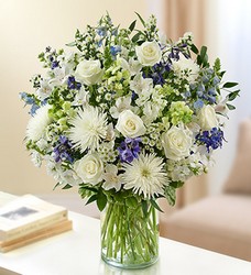 Ultimate Elegance Blue and White Flower Power, Florist Davenport FL